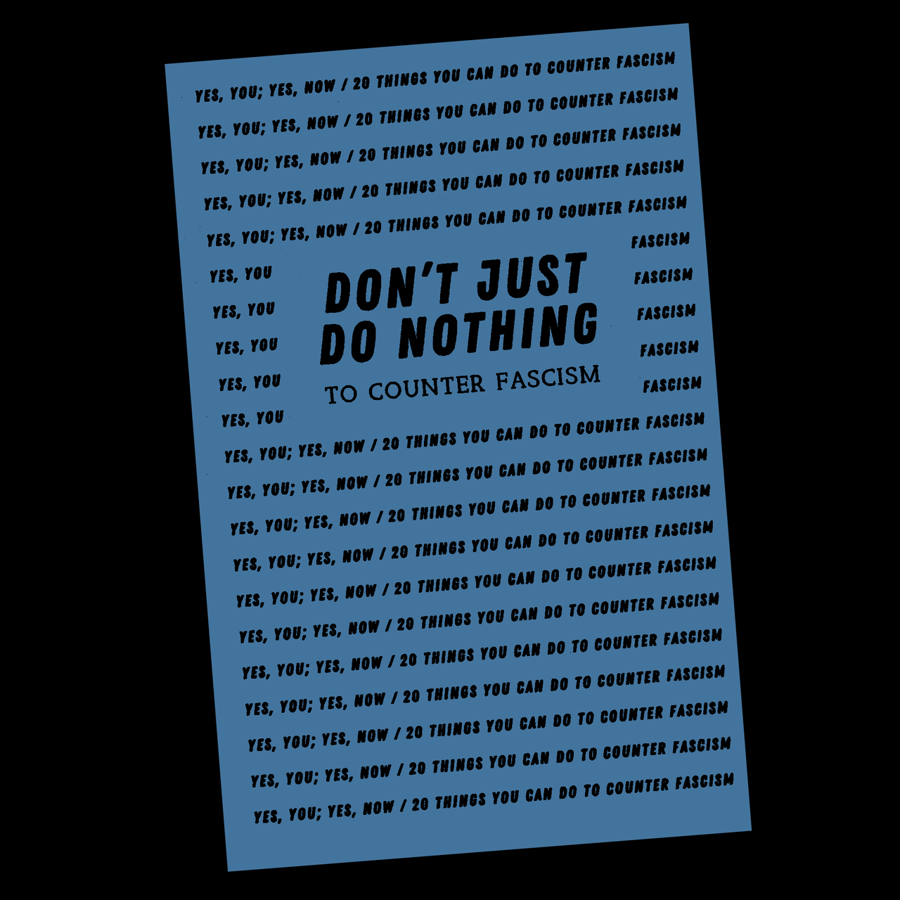 Don't Just Do Nothing To Counter Fascism